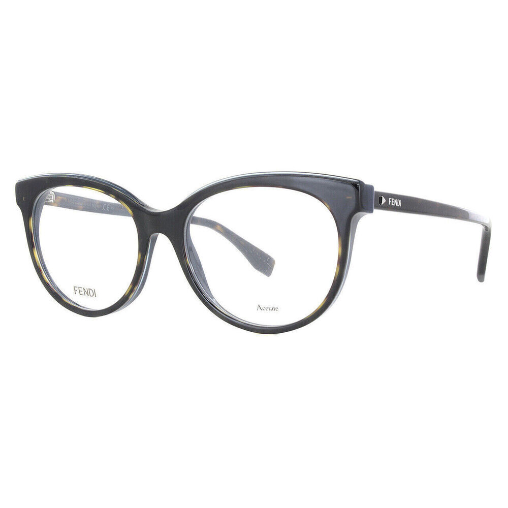 NWT Fendi FF0254 Gray 53mm Eyeglasses
